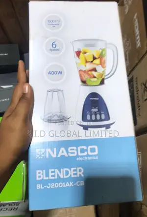 Unveil the Art of NASCO-BLENDER-400-WATT-BL-J2001AK-CB