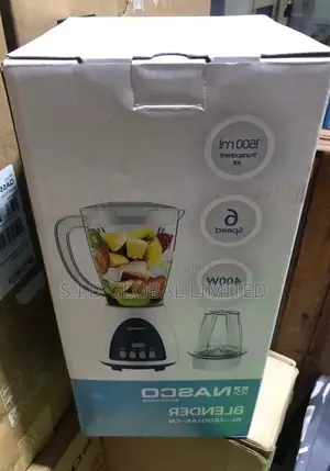Ice-Crushing Function NASCO-BLENDER-400-WATT-BL-J2001AK-CB