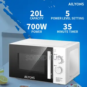 Ailyons Electric Microwave Oven - 20L - White