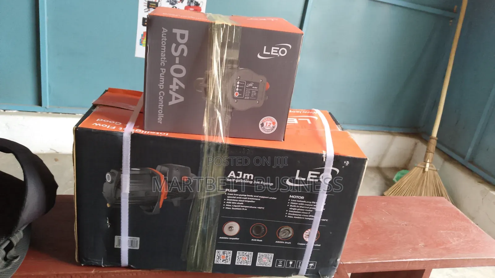 1.5hp Water Pump Leo Brand Complete