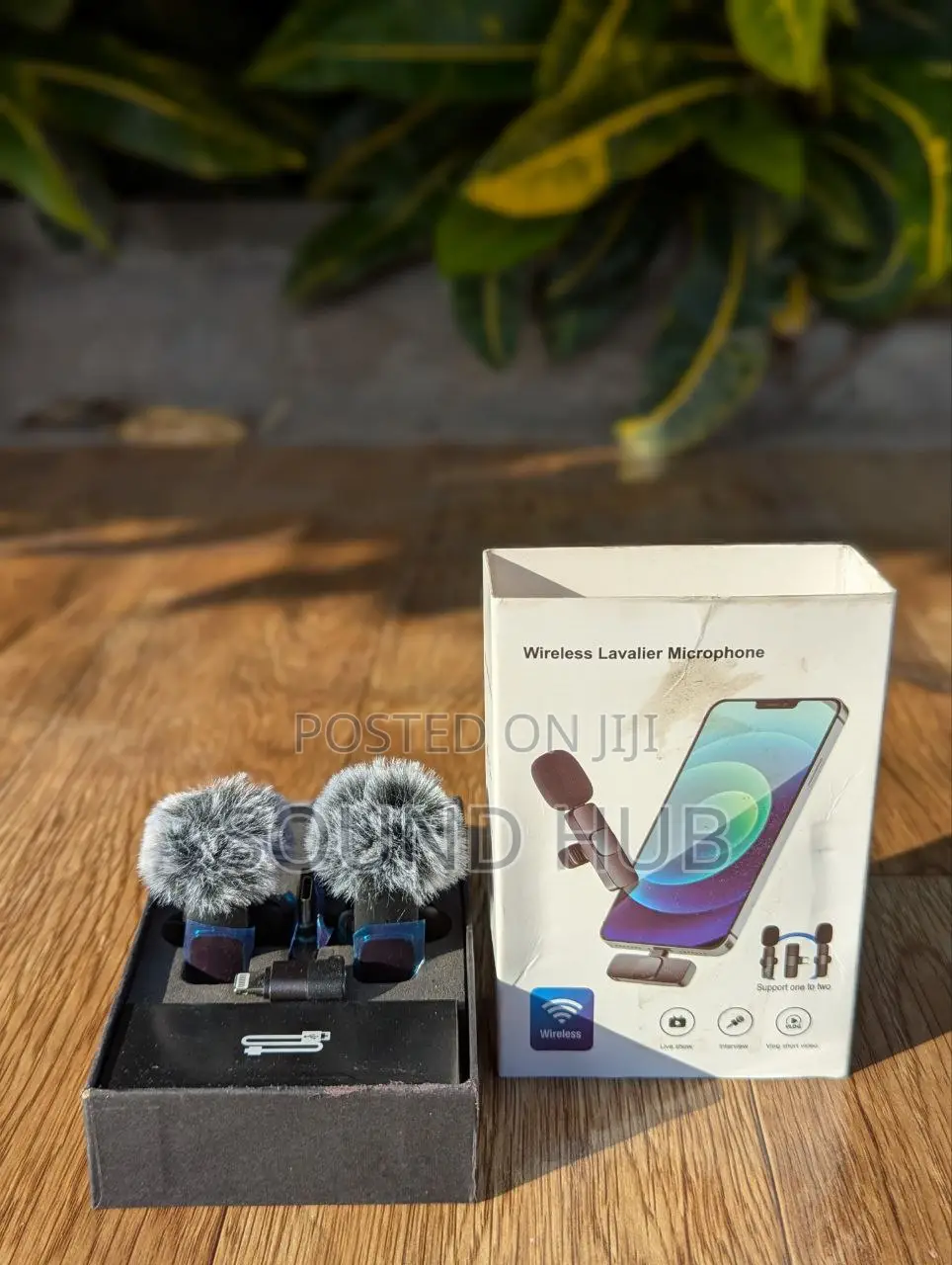 DUAL Type-C Wireless Lapel Microphone for iPhone and Android