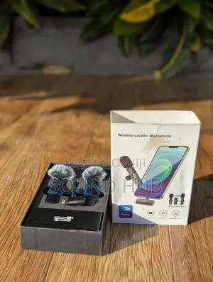 DUAL Type-C Wireless Lapel Microphone for iPhone and Android