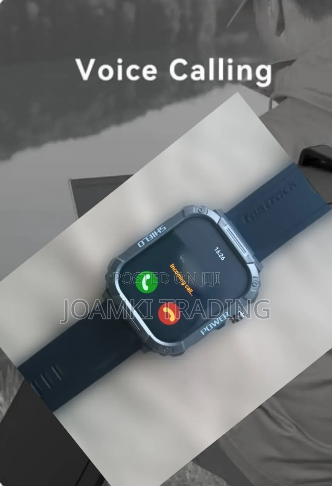 Rugged Smart Watch, Bt Call, Health Care, Ip68, Ios/Android