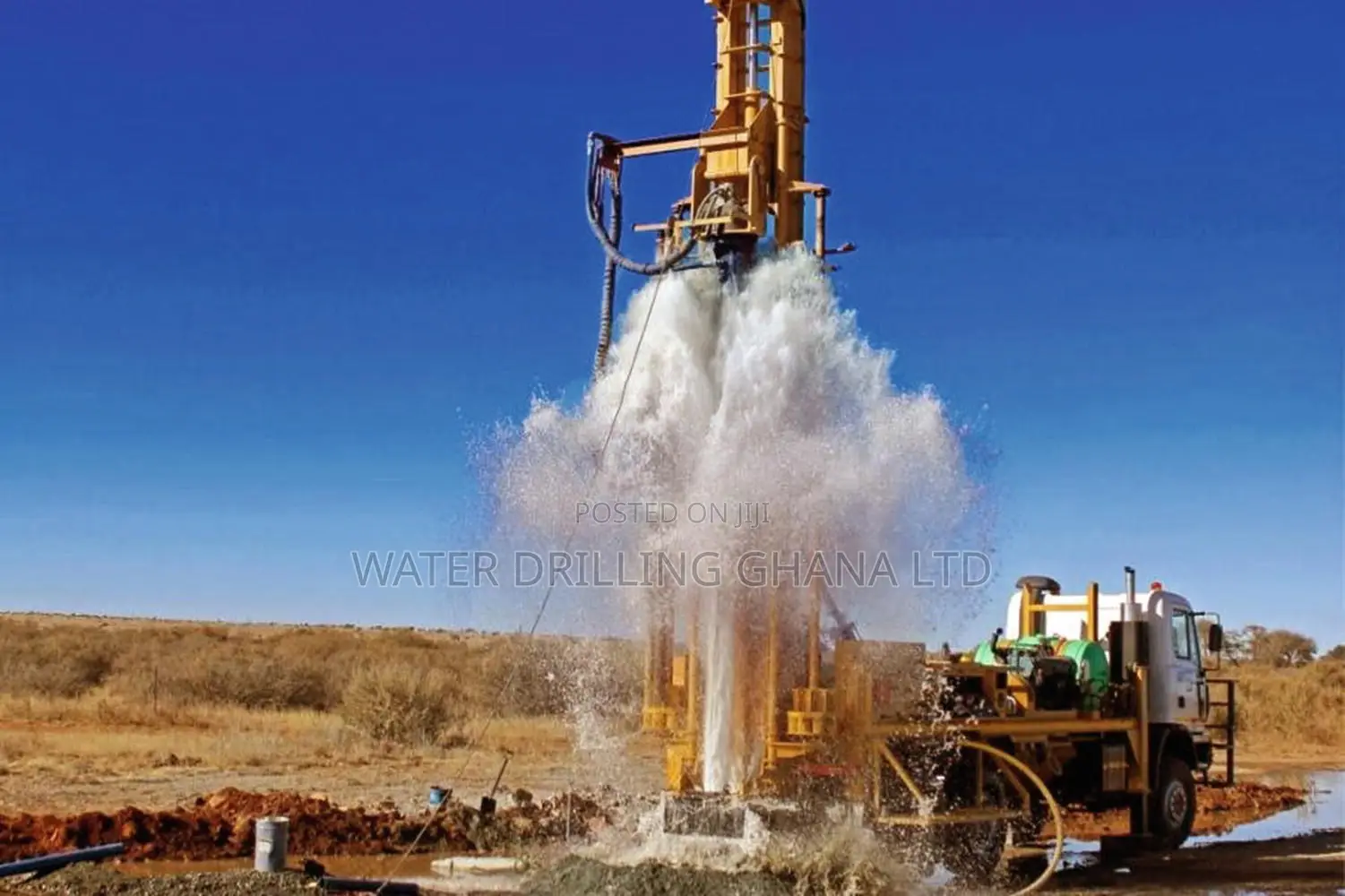 Borehole Drilling With Pre Salty Water Check Ghana