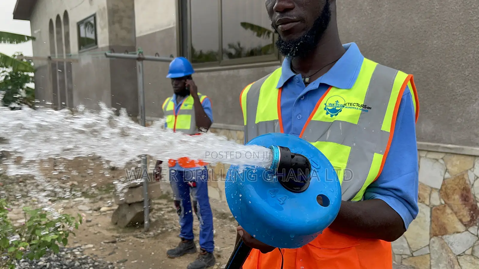 Borehole Drilling With Pre Salty Water Check Ghana