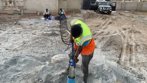 Borehole Drilling With Pre Salty Water Check Ghana