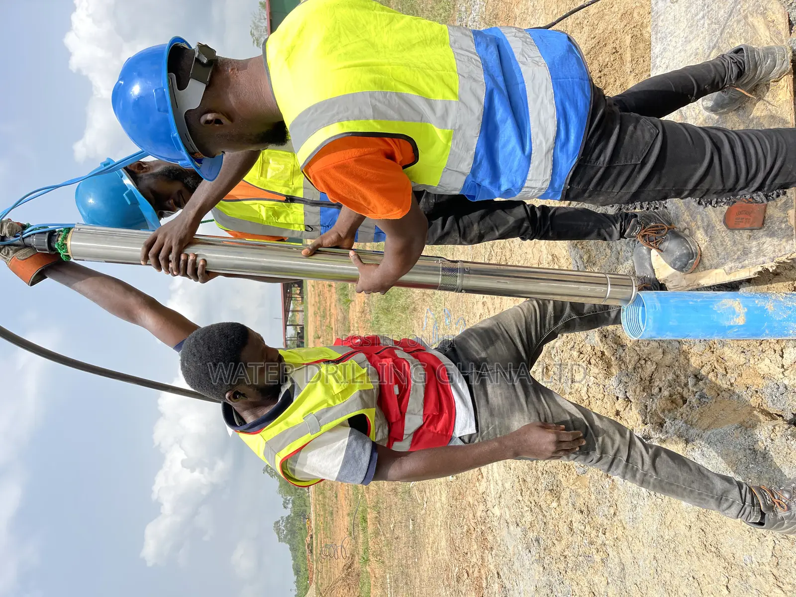 Borehole Drilling With Pre Salty Water Check Ghana