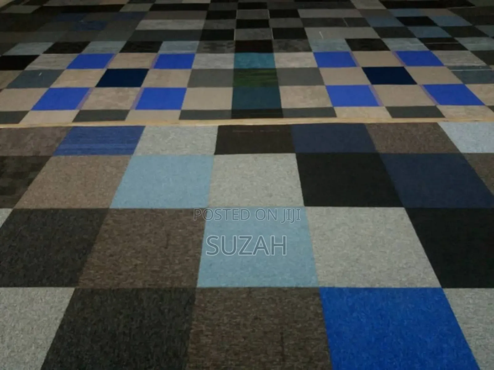 Square Polyvinyl-Backed Carpet