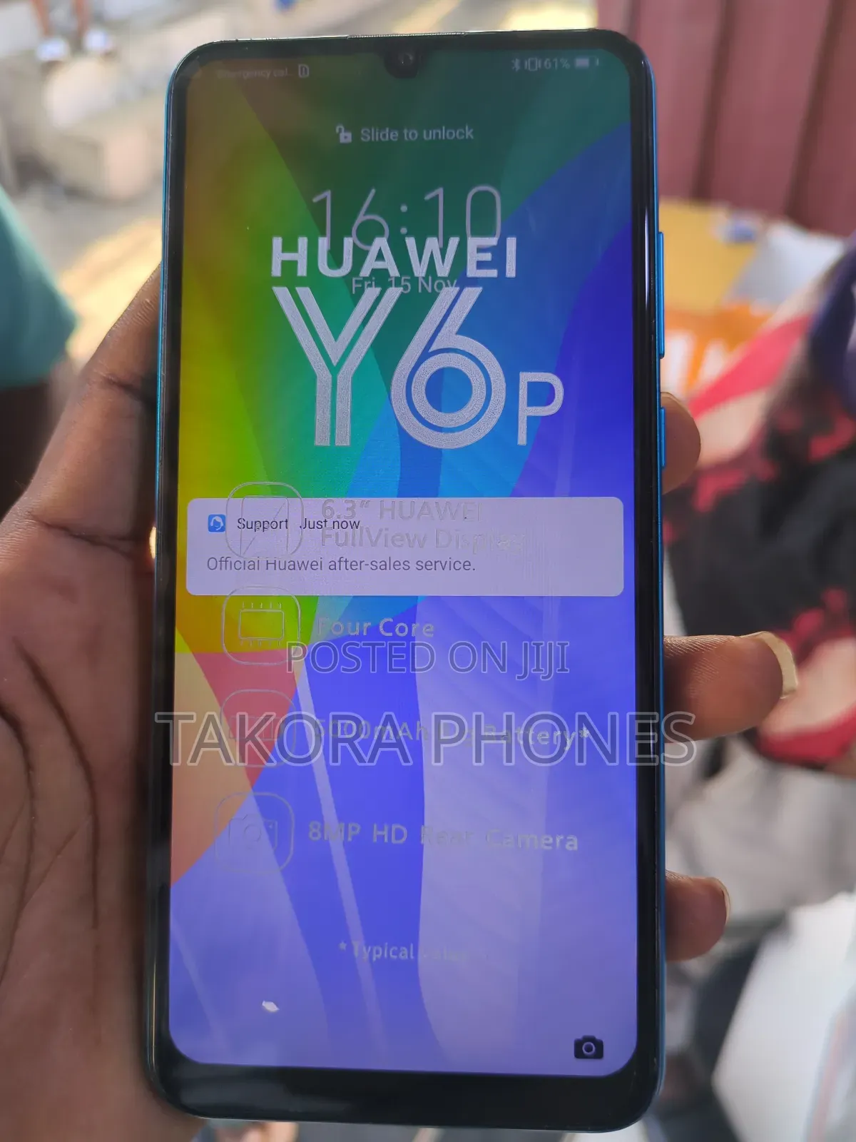 Huawei Y6p 64 GB Black