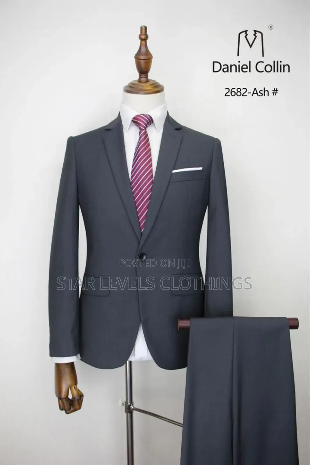 Ash Elegant 2pcs Suits Available for Men