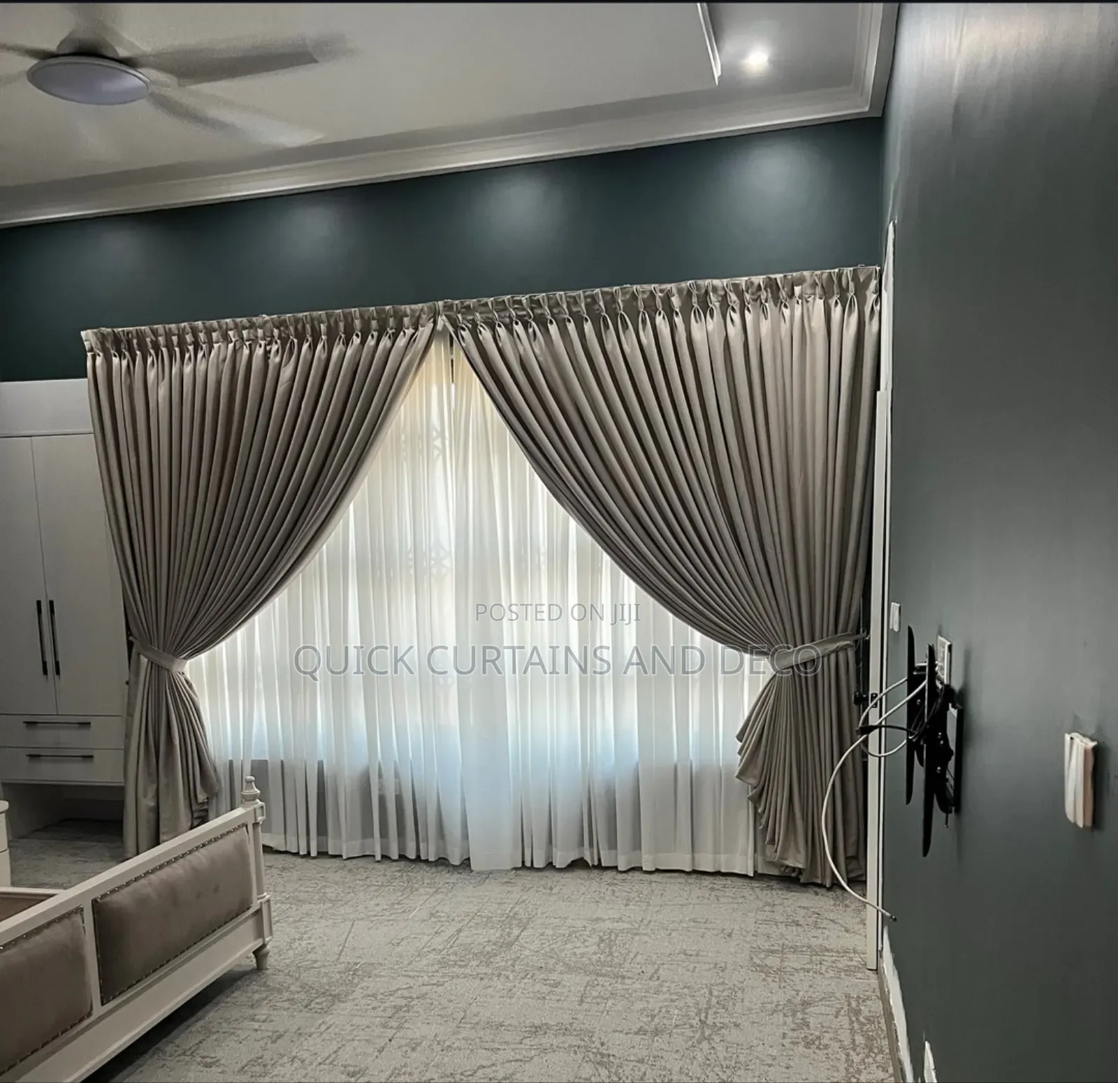 Quick Curtains and Deco