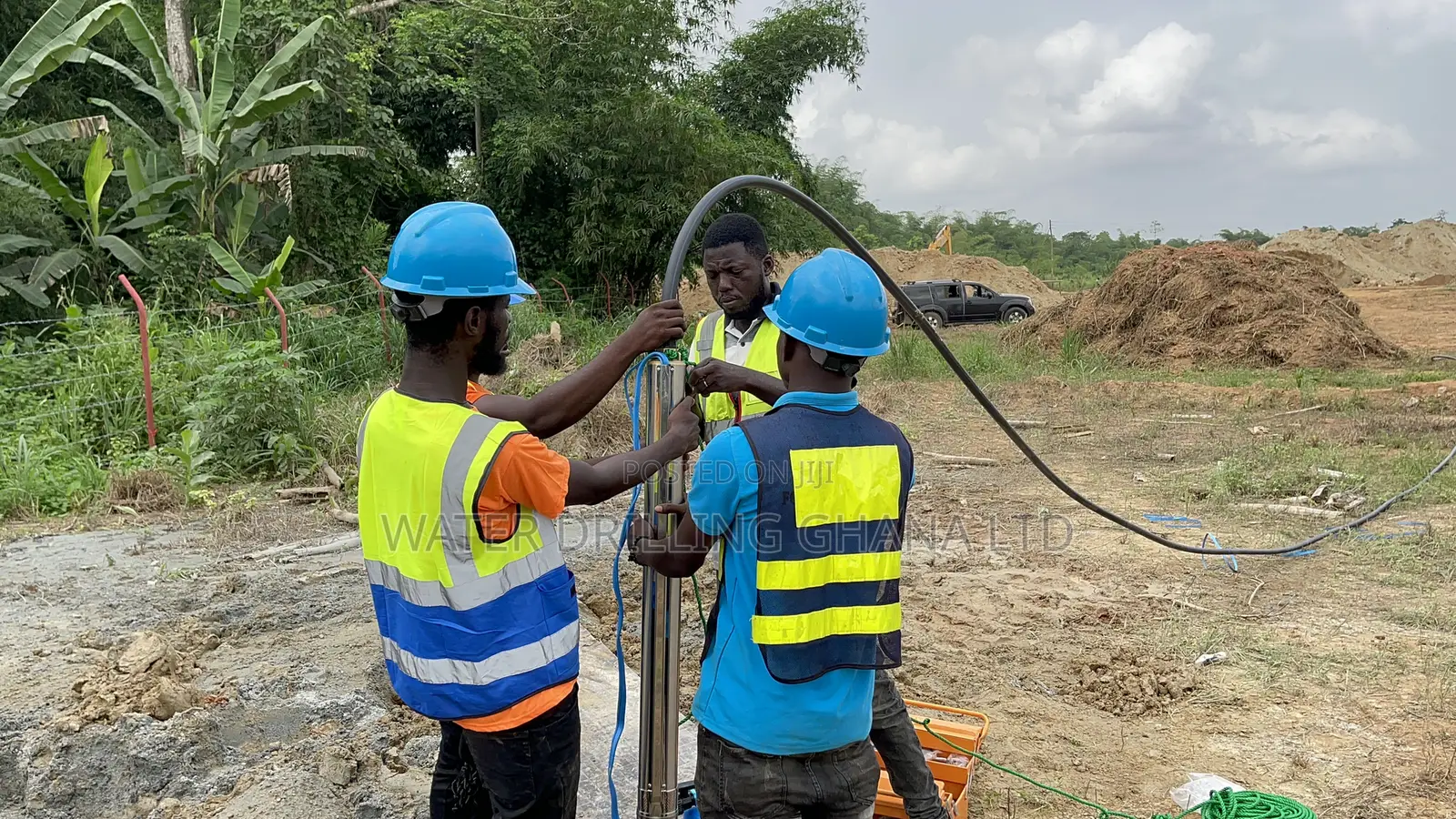 Salty Water Testing, Borehole Drilling and Inspection