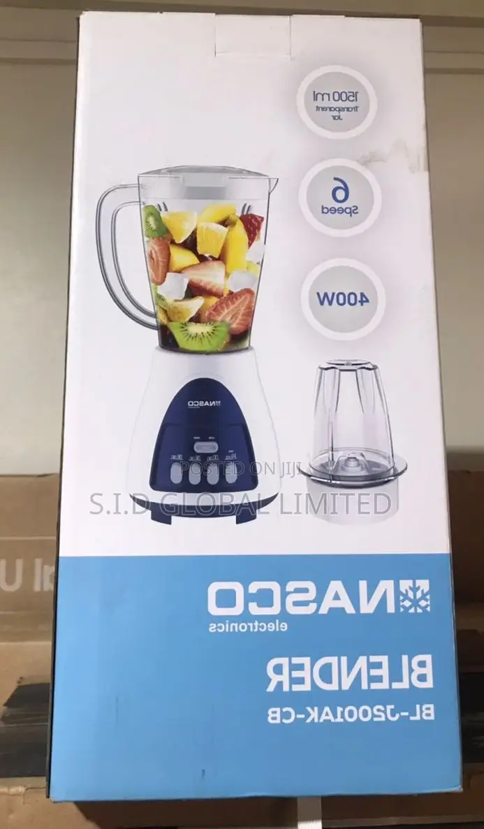 Keep It Relevant With NASCO-BLENDER-400-WATT-BL-J2001AK-CB