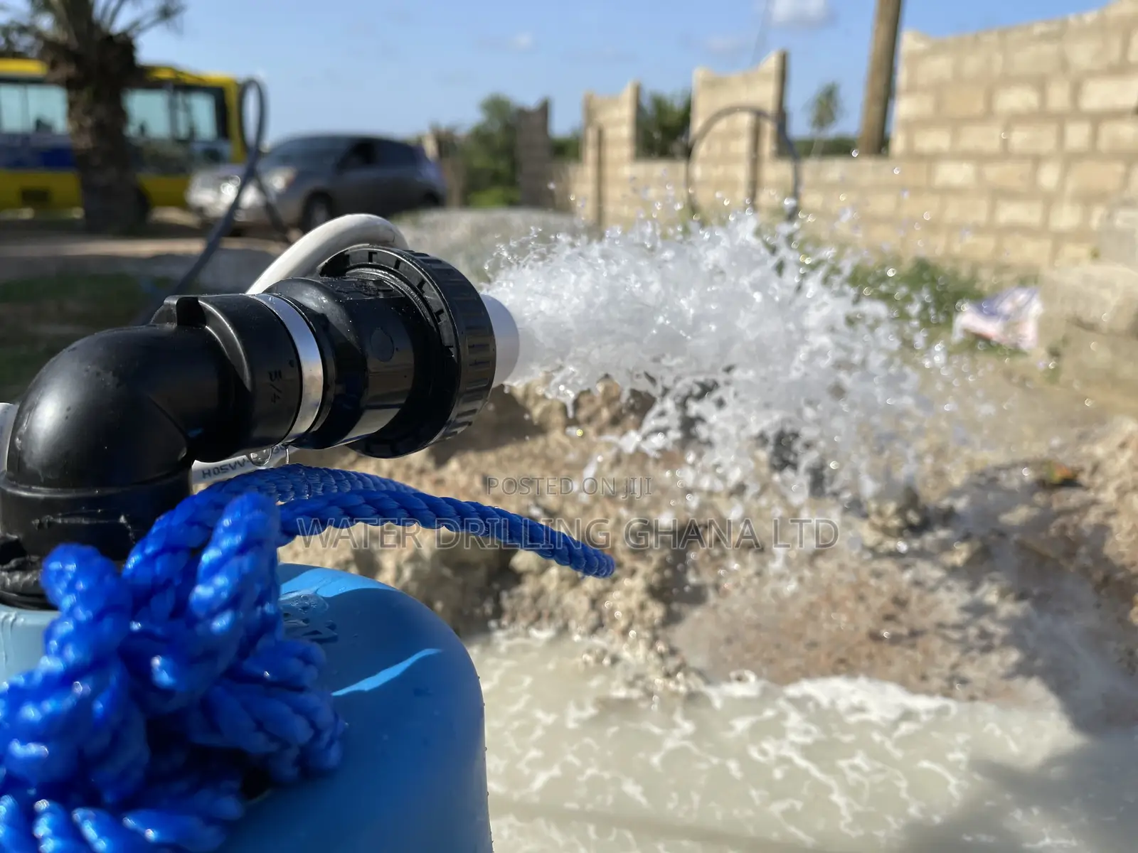 Affordable Borehole Drilling Service in Ghana