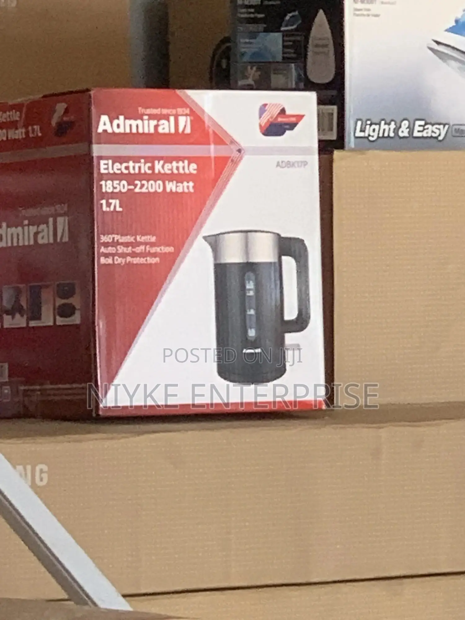 Quality Admiral Kettle 1.7 L