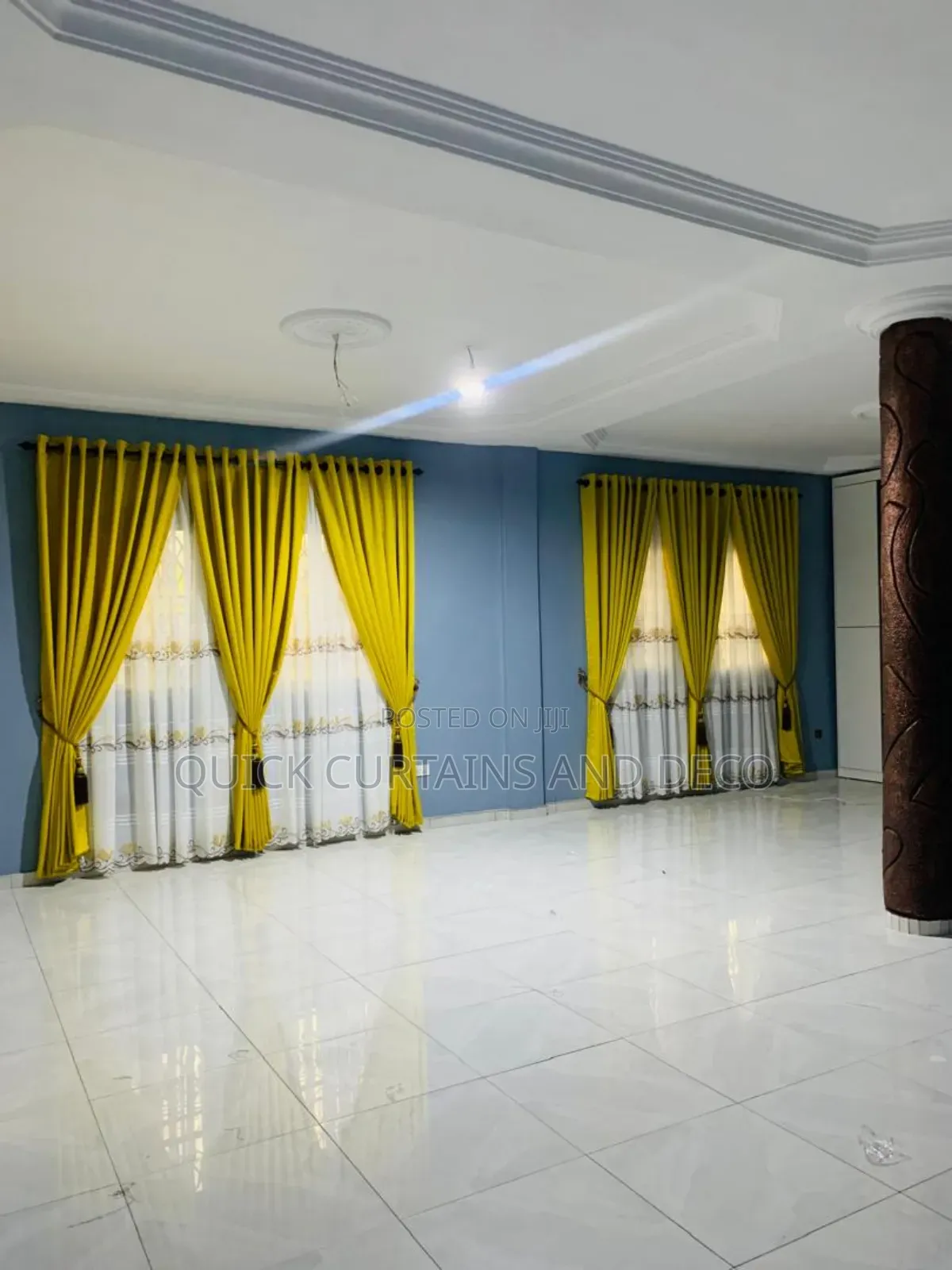 Quick Curtains and Deco
