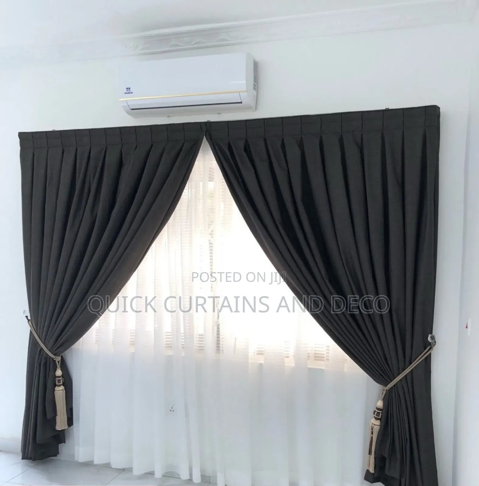 Quick Curtains and Deco
