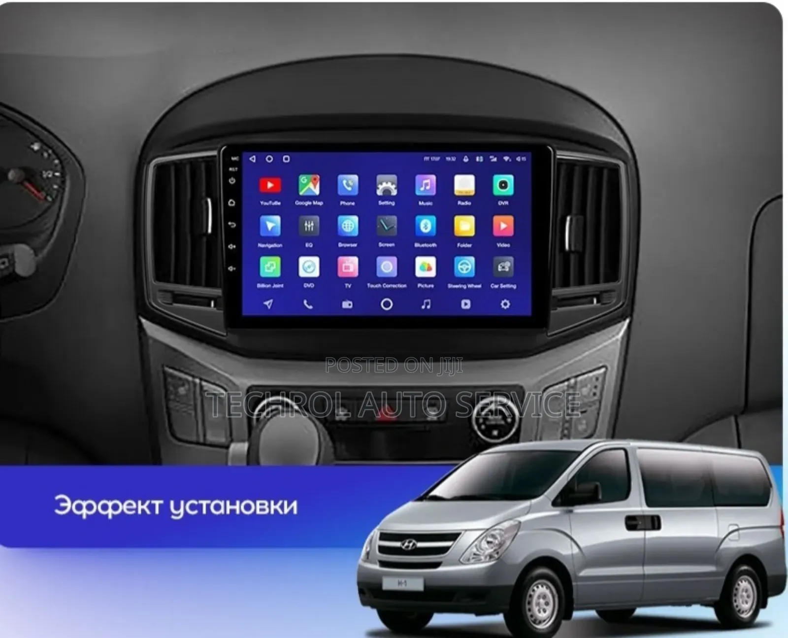 Hyundai H1,Starex Andriod Radio,Apple Carplay Andriod Auto