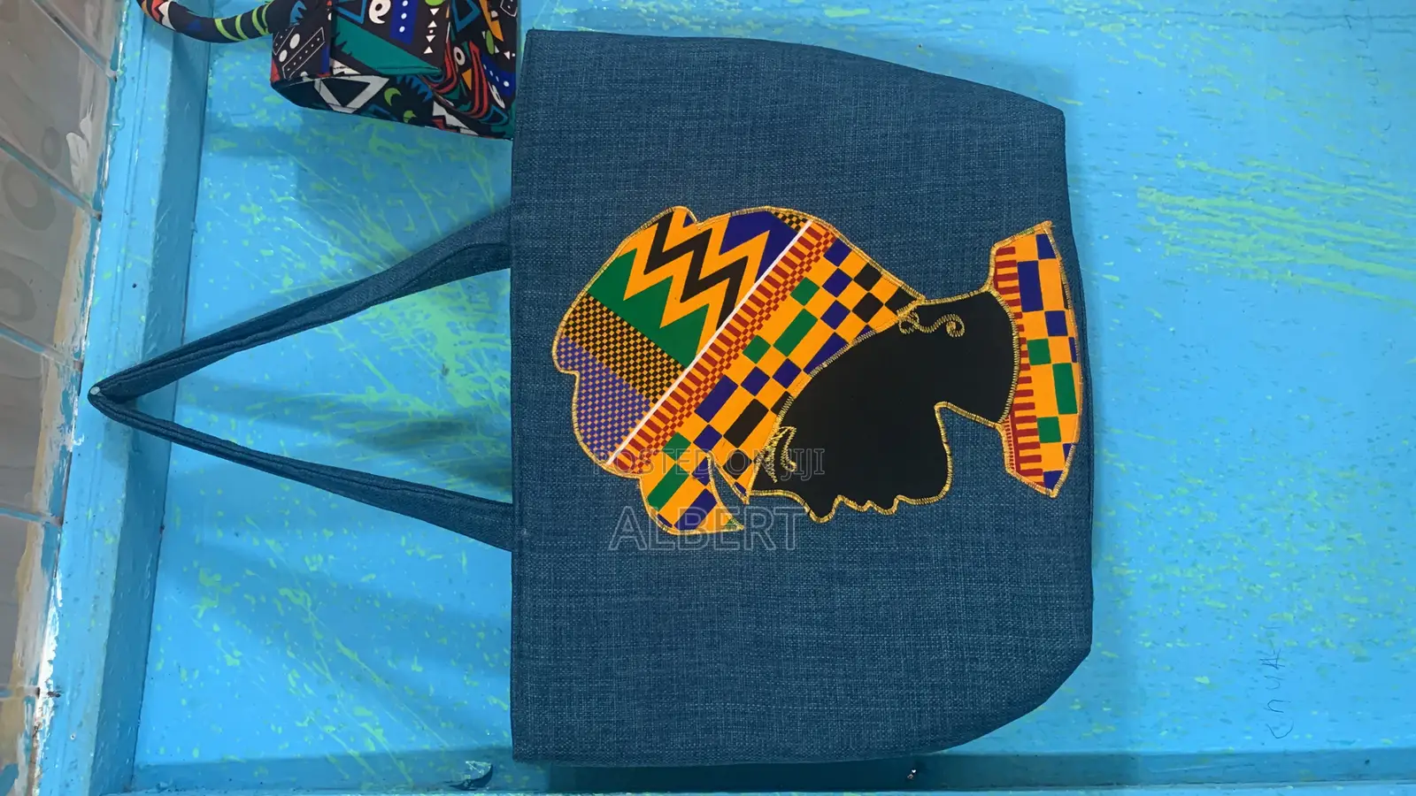 African Print Tote Bags