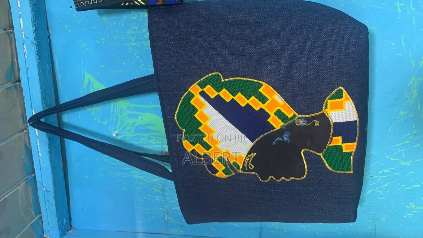 African Print Tote Bags