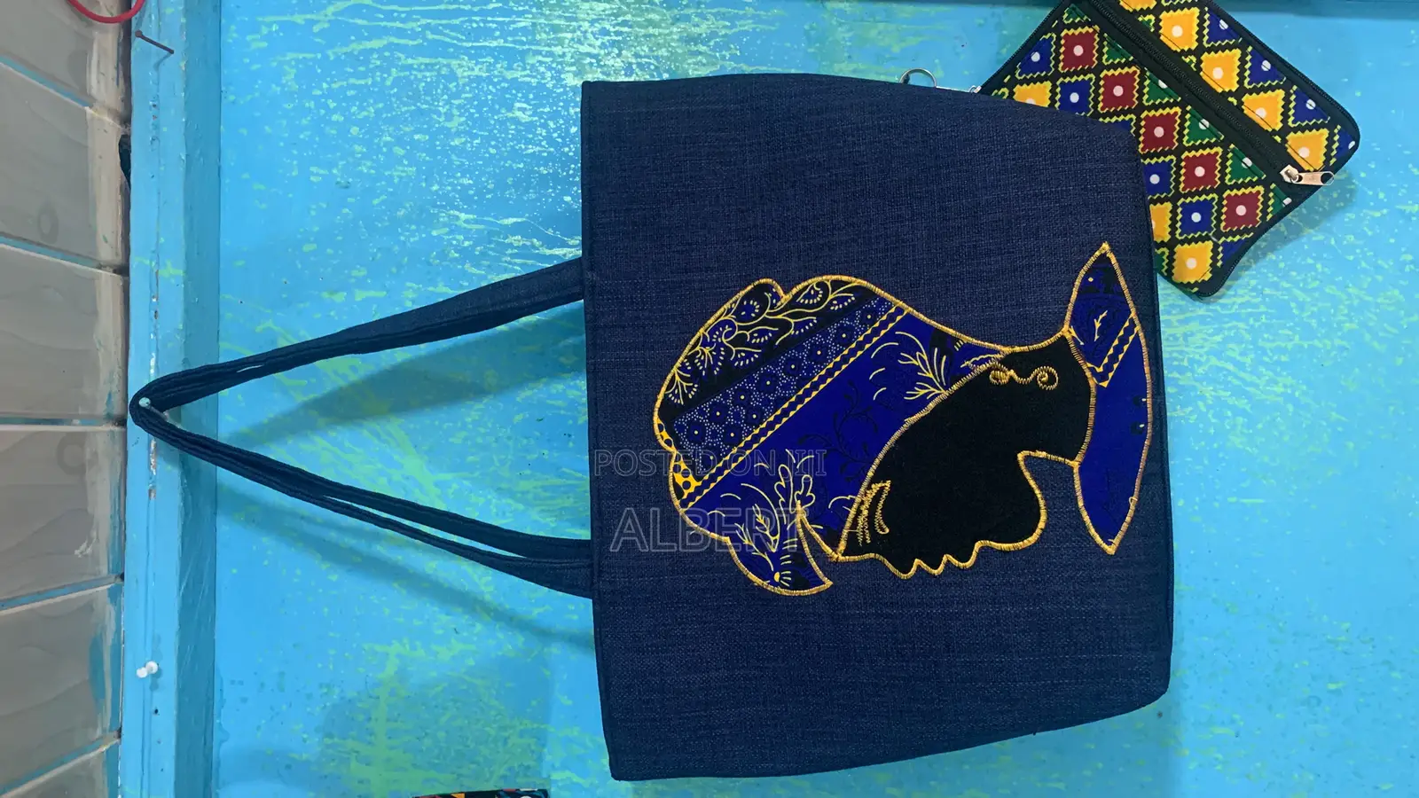 African Print Tote Bags