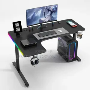 Computer Desk RGB Led(L-Shaped)