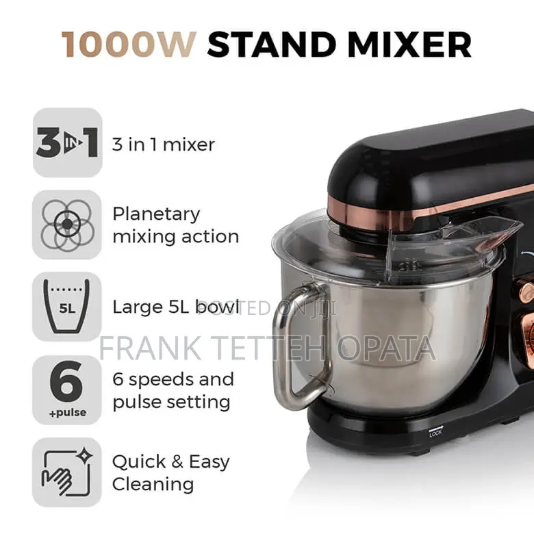 Tower 5.0L Cake Stand Mixer