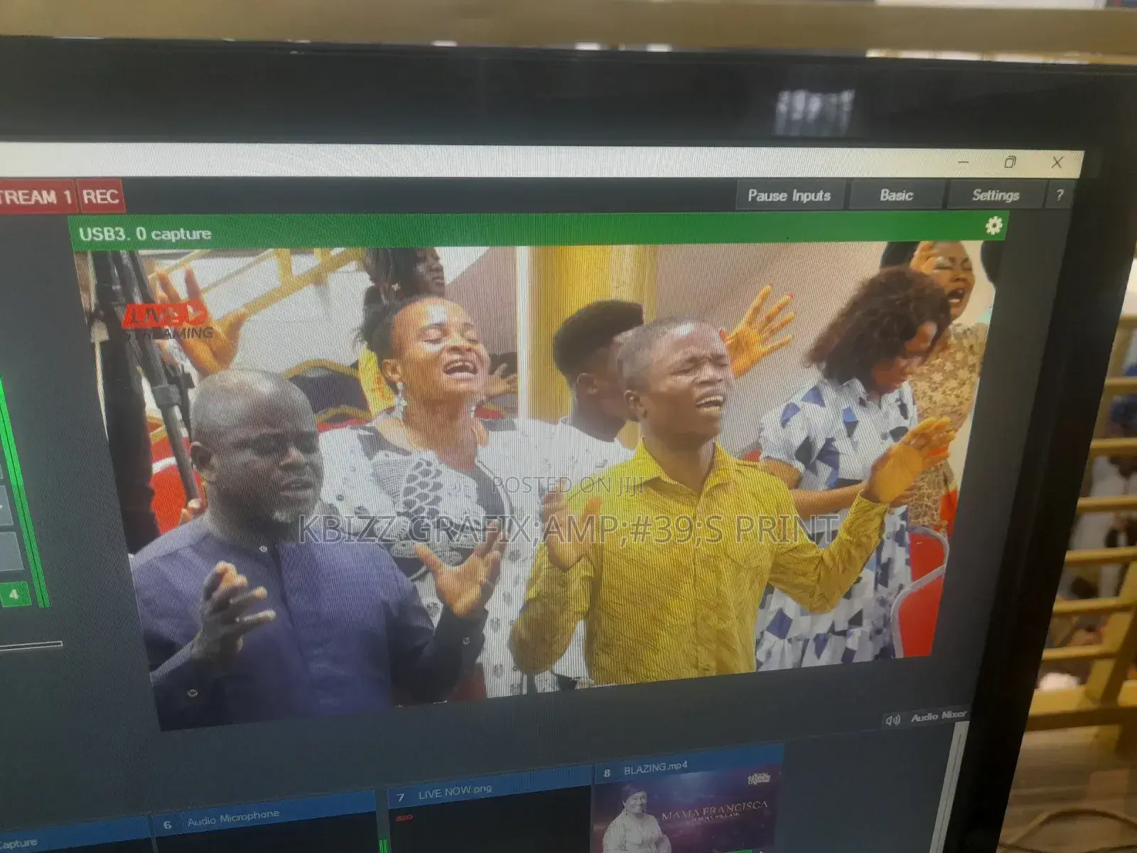 Event Live Streaming on Facebook, Youtube and Tiktok
