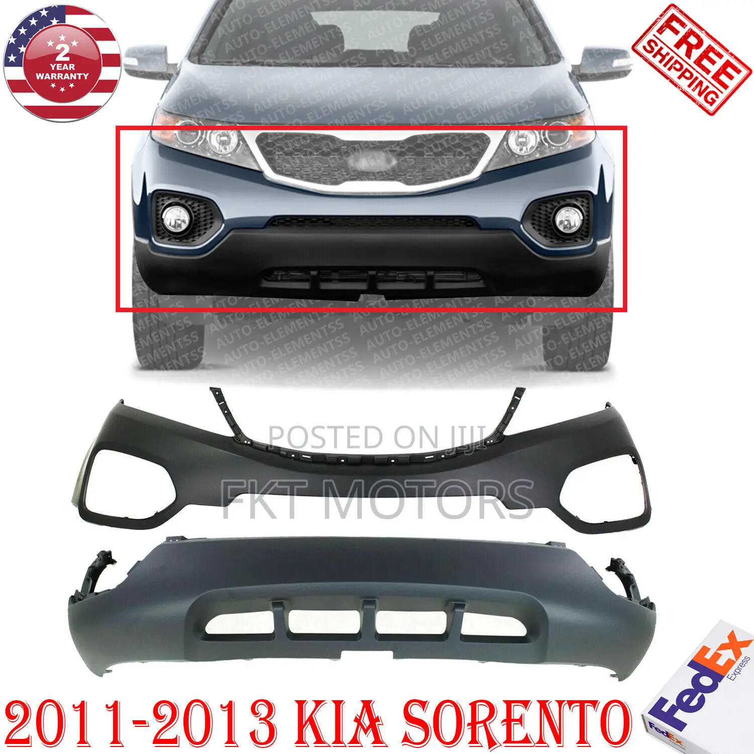 Kia Sorento Front Bumper 2010/2011/2012/2013/2014/2015