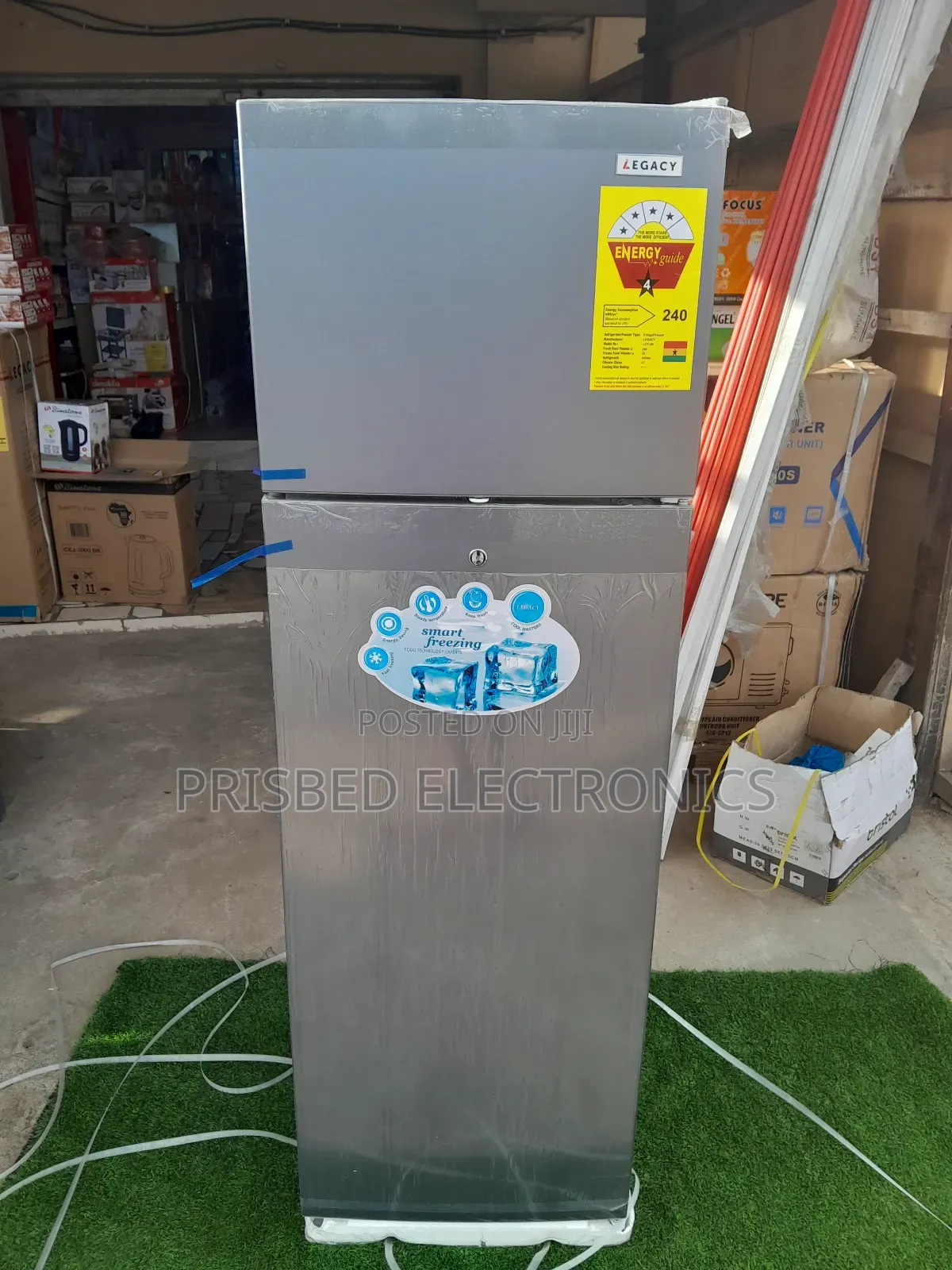 LEGACY Double Door Fridge 261 Litres Top Freezer