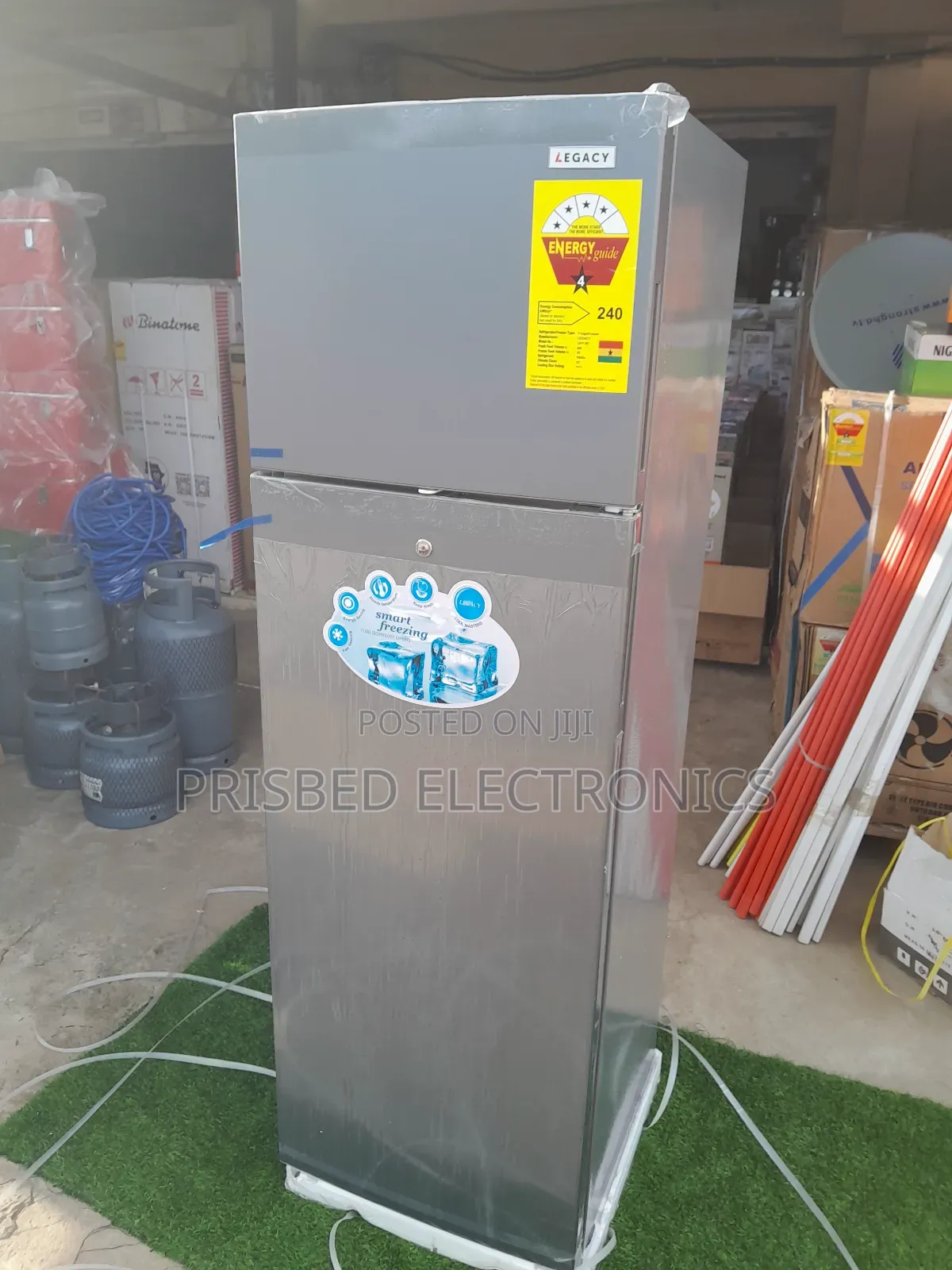 LEGACY Double Door Fridge 261 Litres Top Freezer