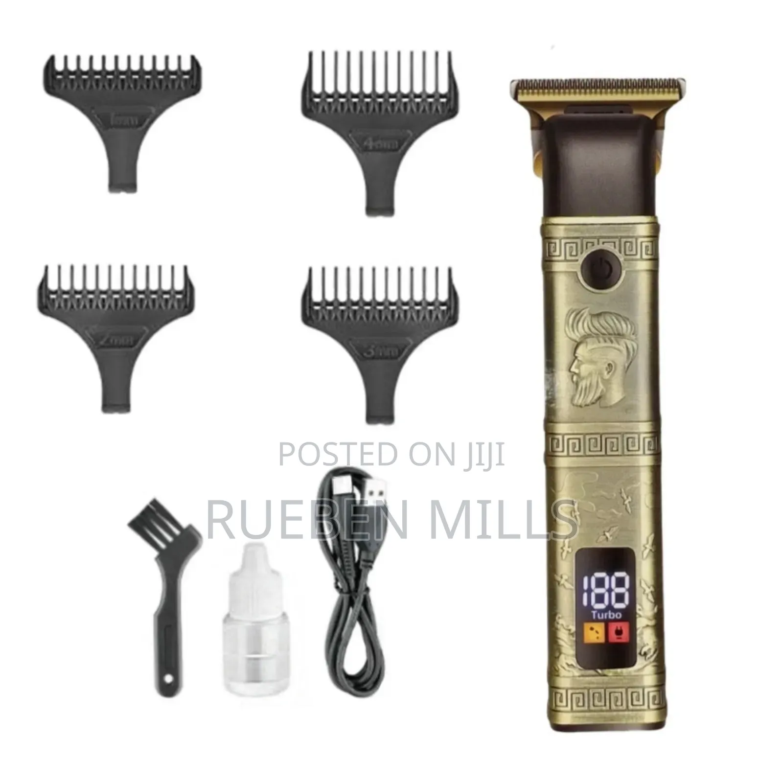 Easy to Use Close Shaver Beard Trimmer Barbering Machine