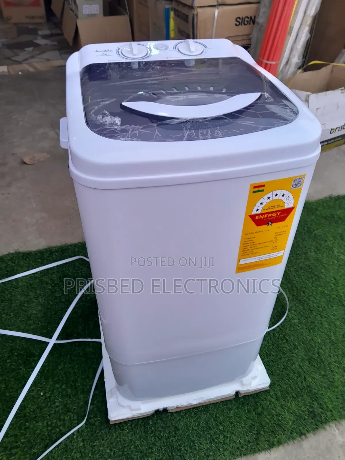 Decakila Durable Washing Machine 7kg Top Load