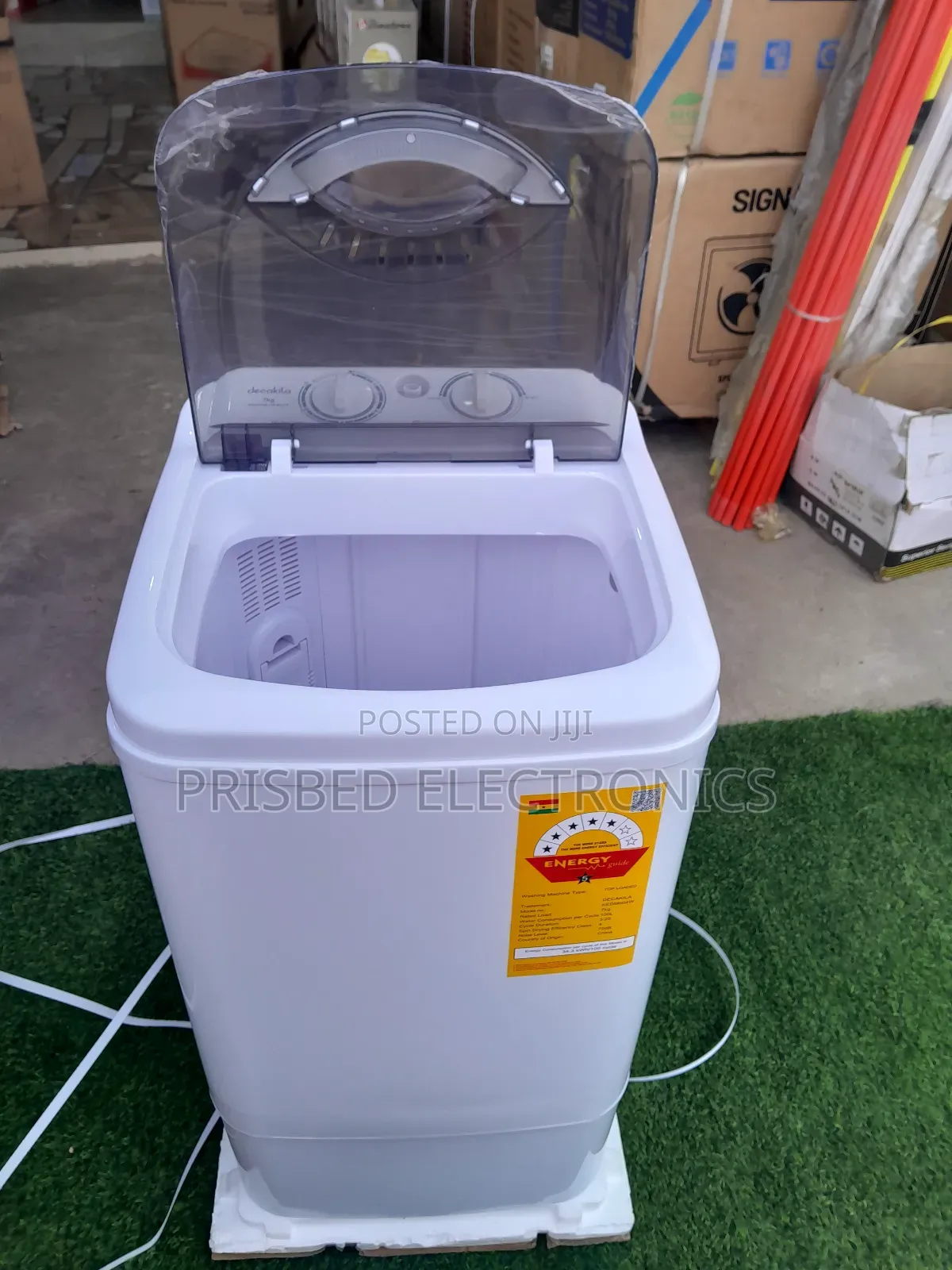 Decakila Durable Washing Machine 7kg Top Load