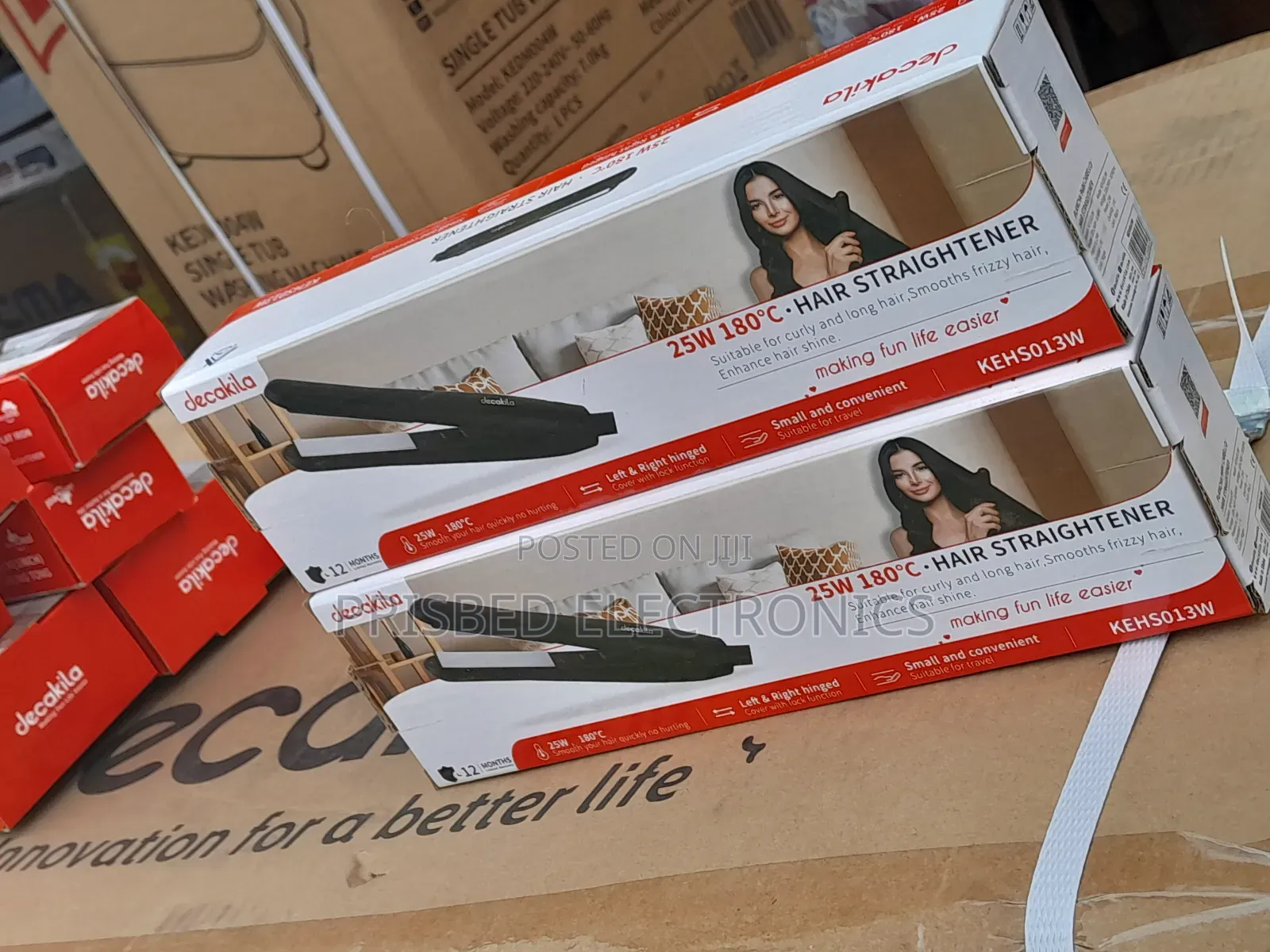 Decakila Durable Hair Straightener 25w