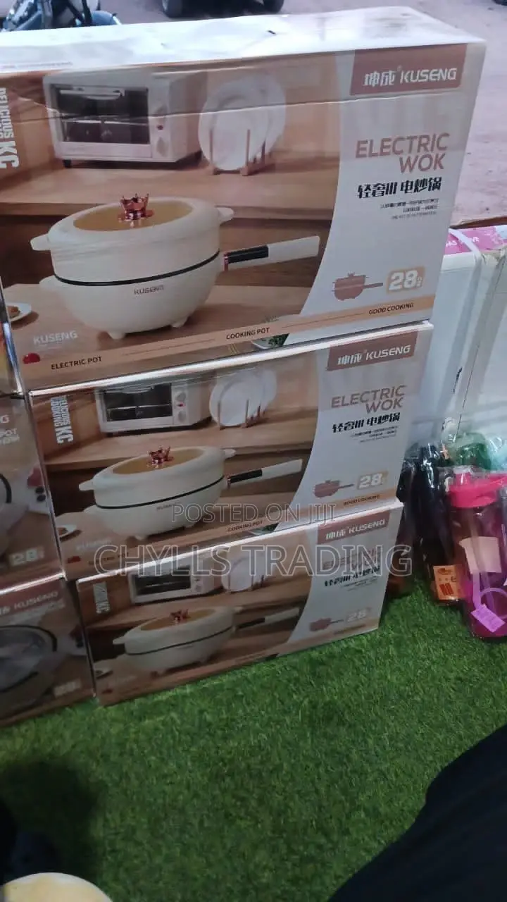Electric Cooking Pan/Electric Wok or Skillet