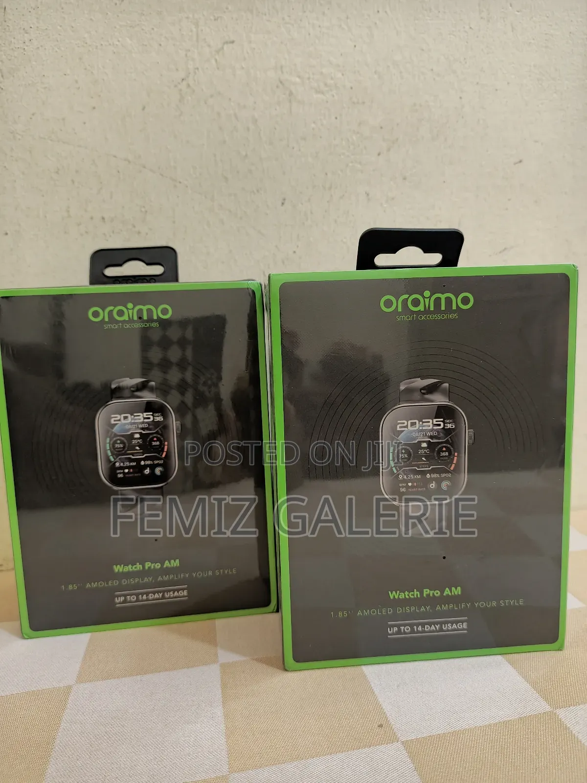 Oraimo Watch Pro Am 1.85′′ Amoled Ip68 Smart Watch