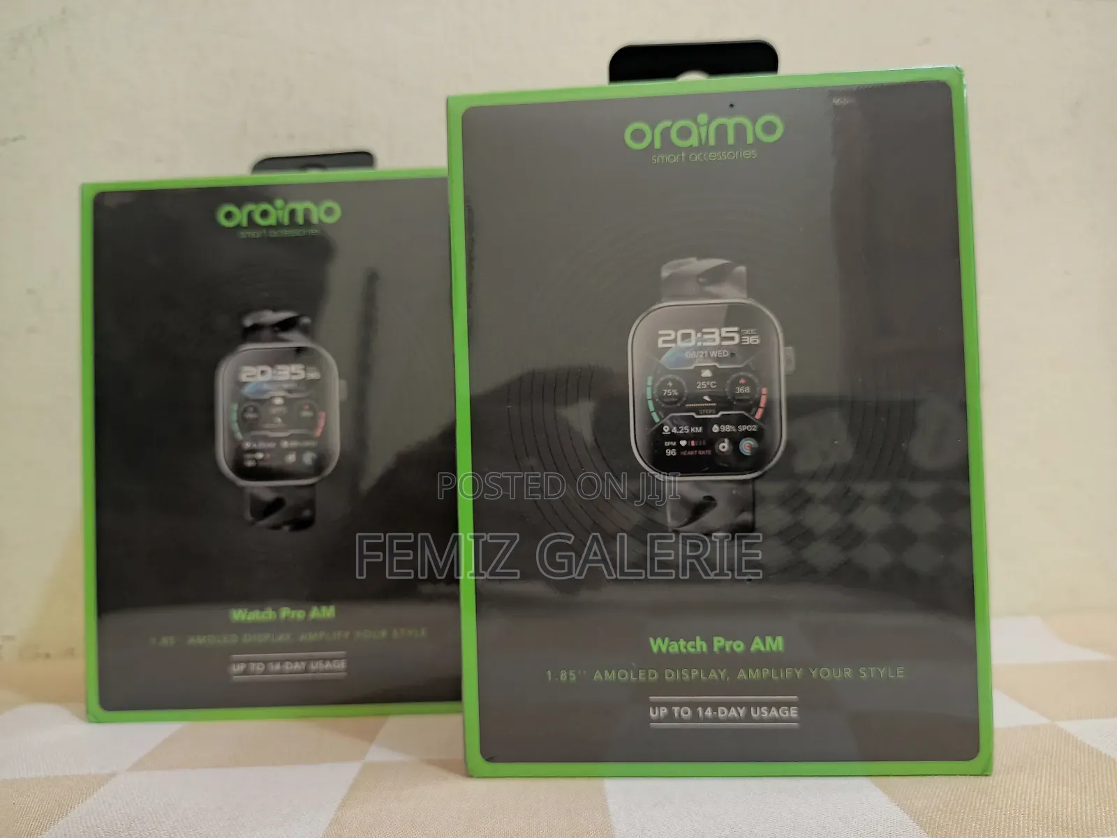 Oraimo Watch Pro Am 1.85′′ Amoled Ip68 Smart Watch