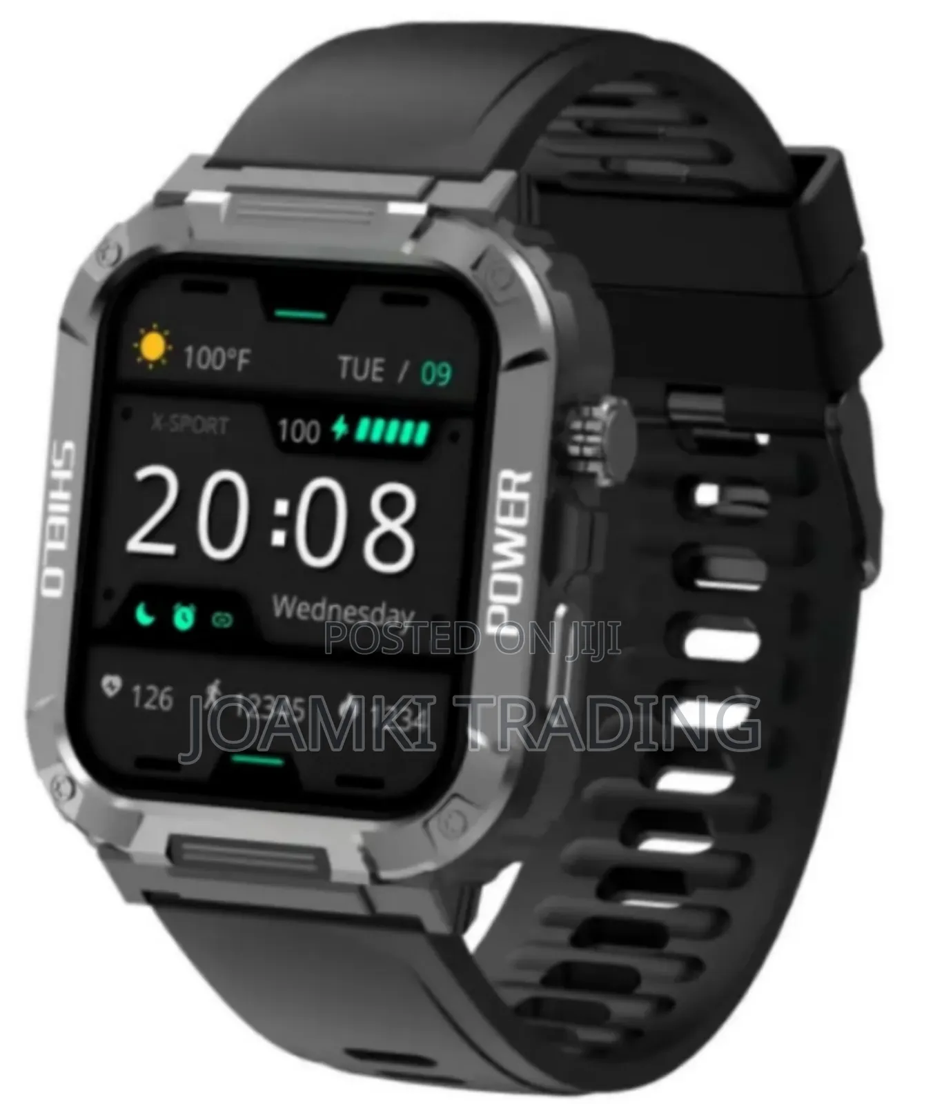 Rugged Smart Watch, Bt Call, Health Care, Ip68, Ios/Android
