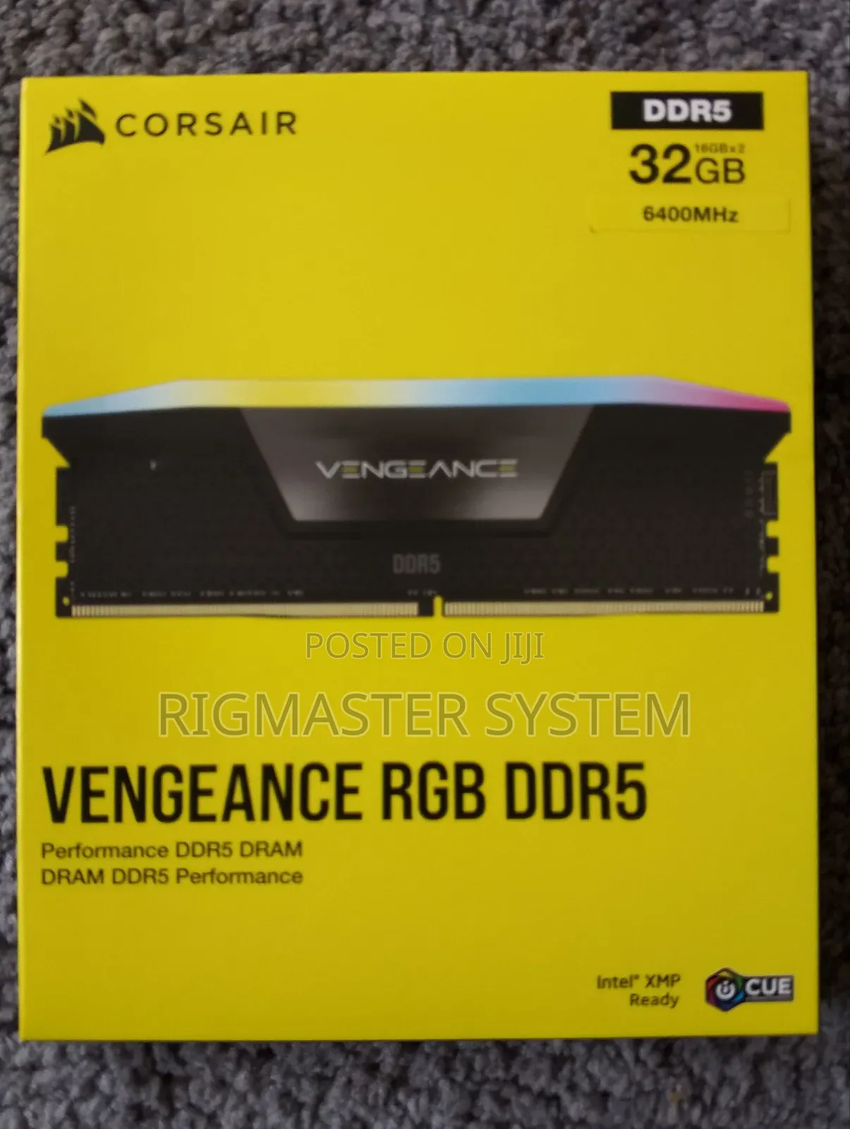 Corsair Ddr5 RGB 32gb Desktop Memory