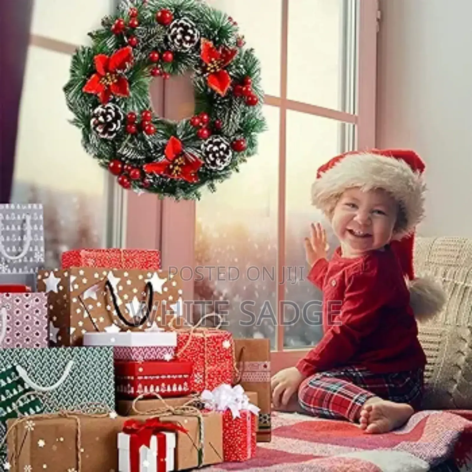 Bslest Christmas Door Wreath