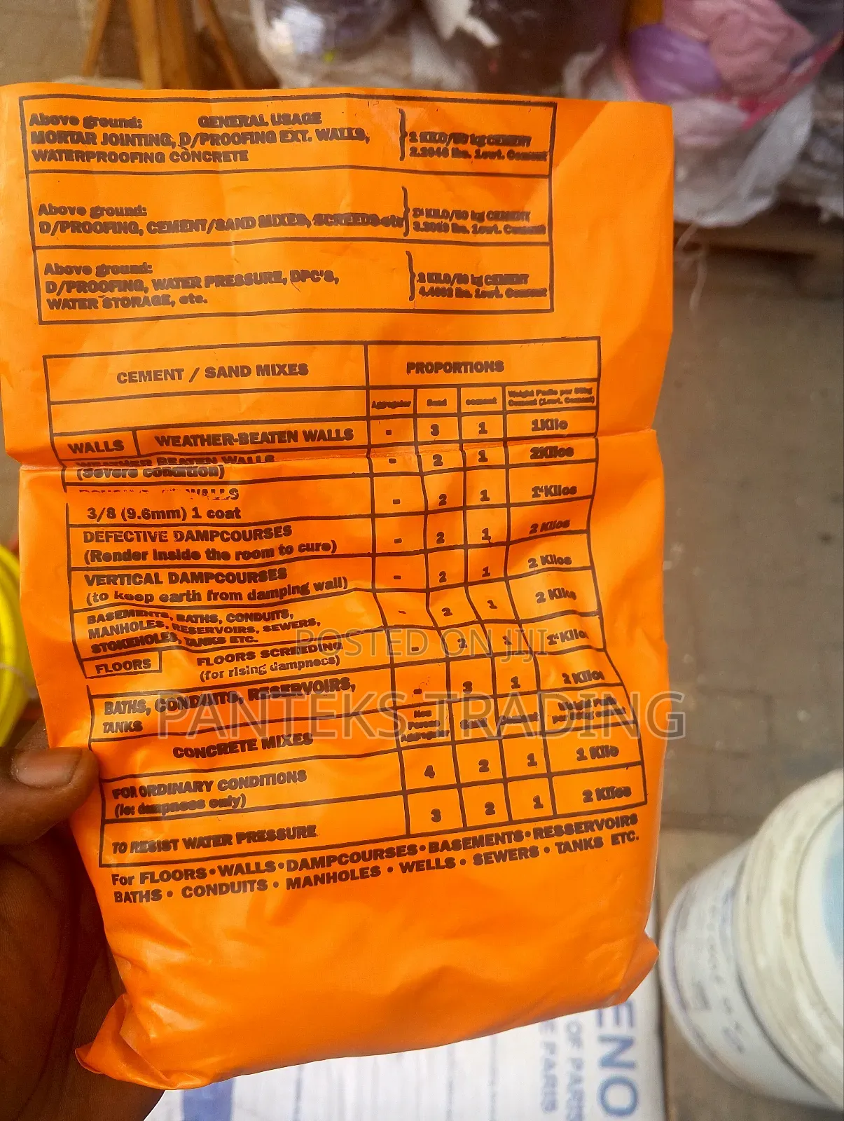 Waterproof Cement