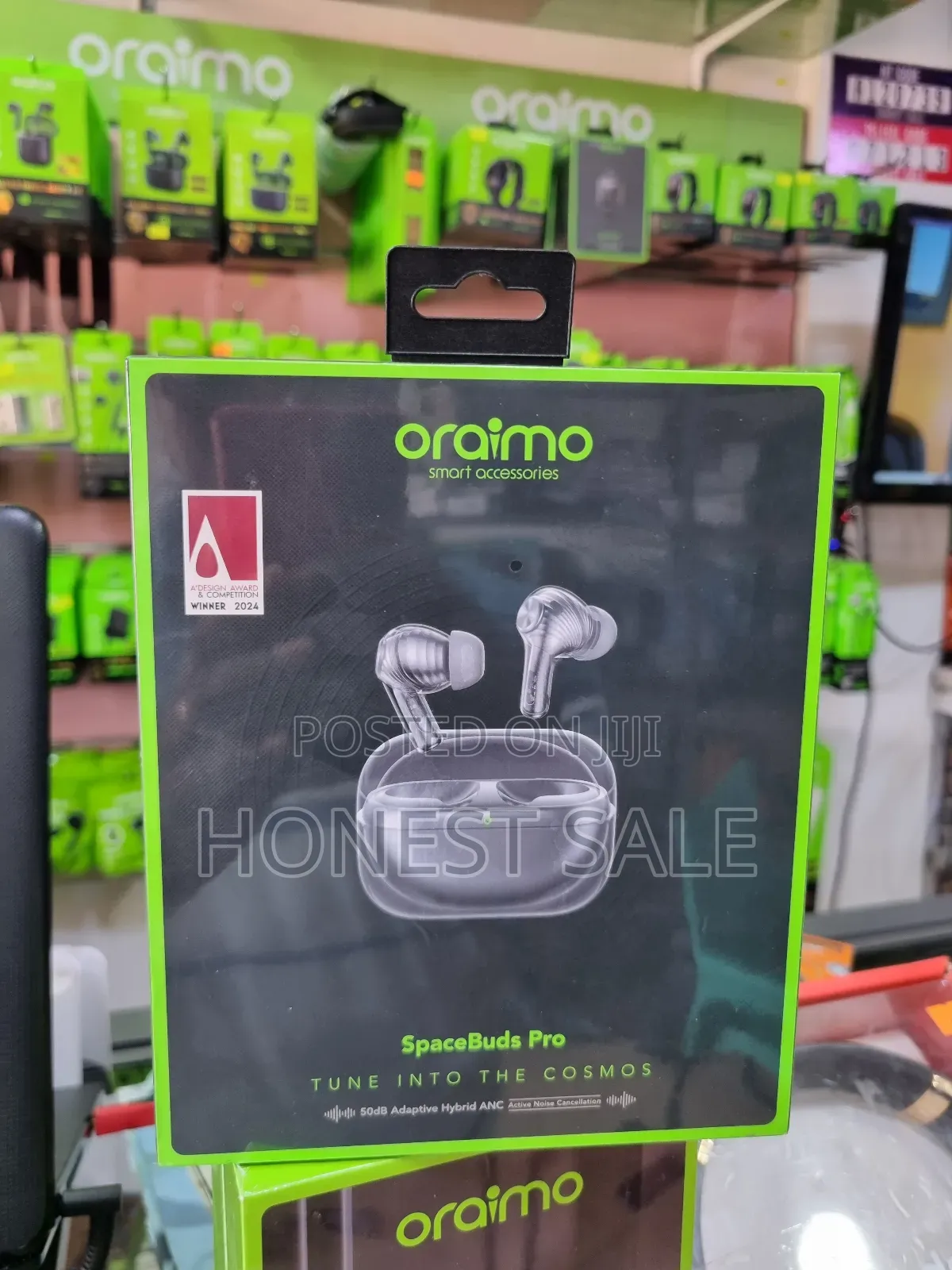 Oraimo Spacebuds Pro Premium 50db Hybrid Anc Earbuds