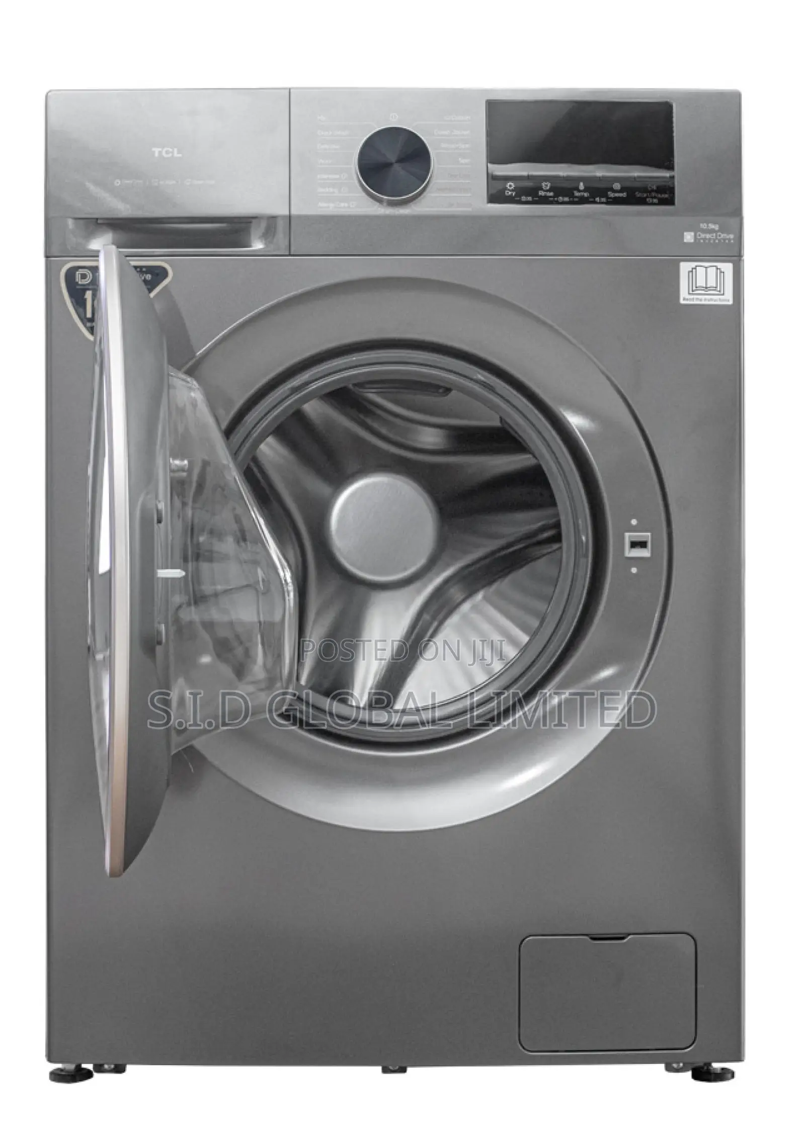 Purely Pristine Laundry With TCL-FRONTLOAD-11KG-WASHING MACH