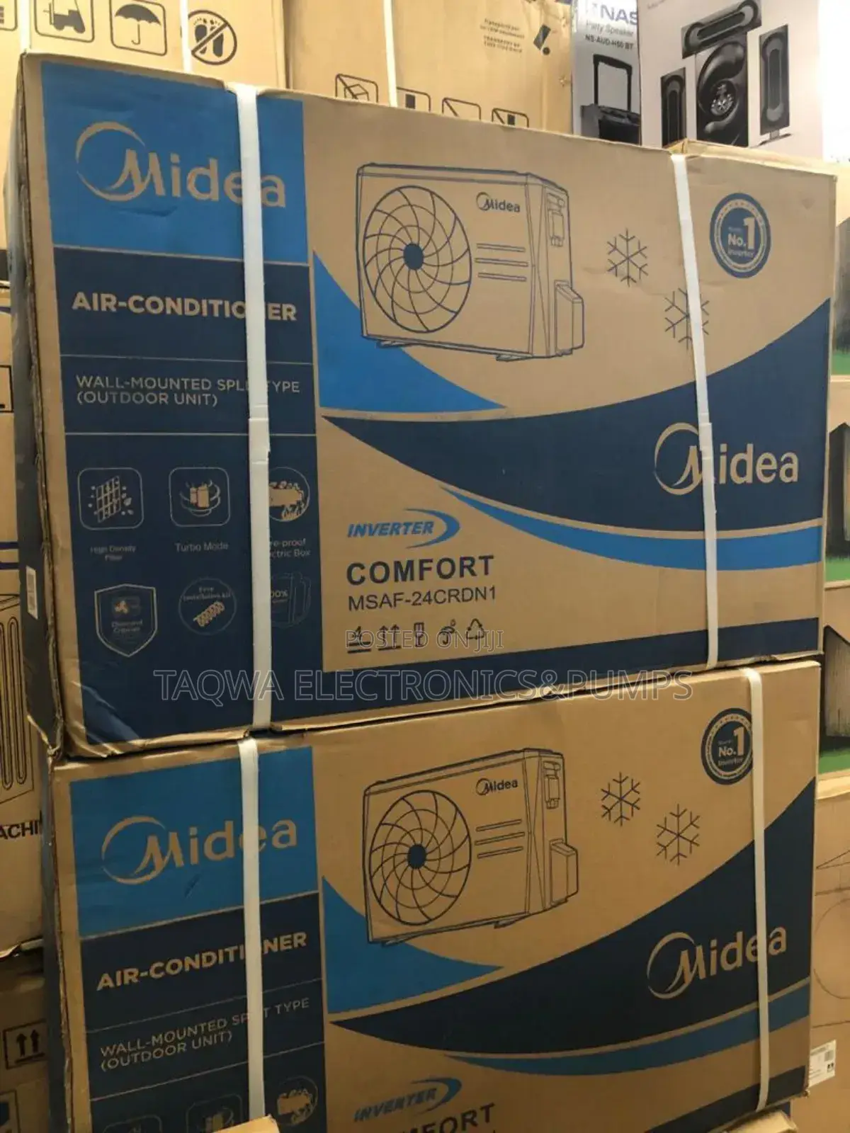 Amazing Inverter Split R410a Midea 2.5hp