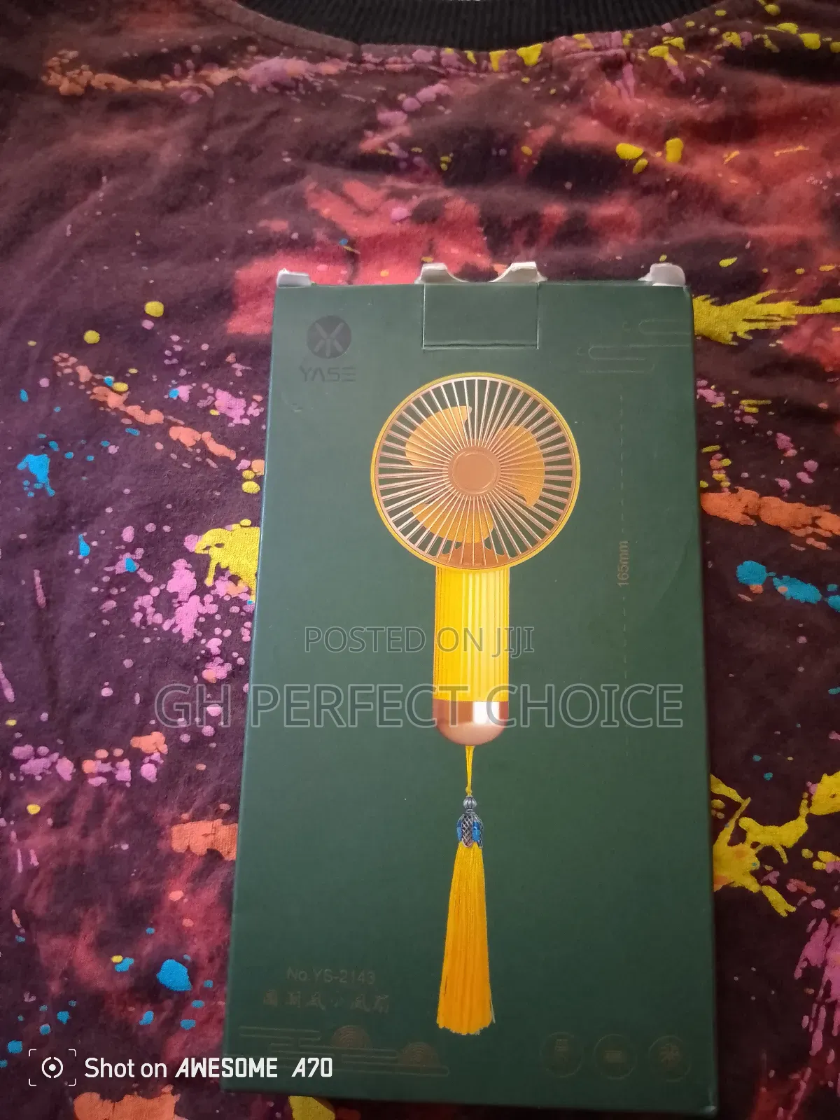 "Sophisticated Hand Fan"
