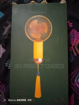 Elegant Cooling Companion Travel Fan