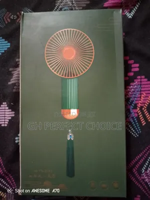 Elegant Cooling Companion Travel Fan