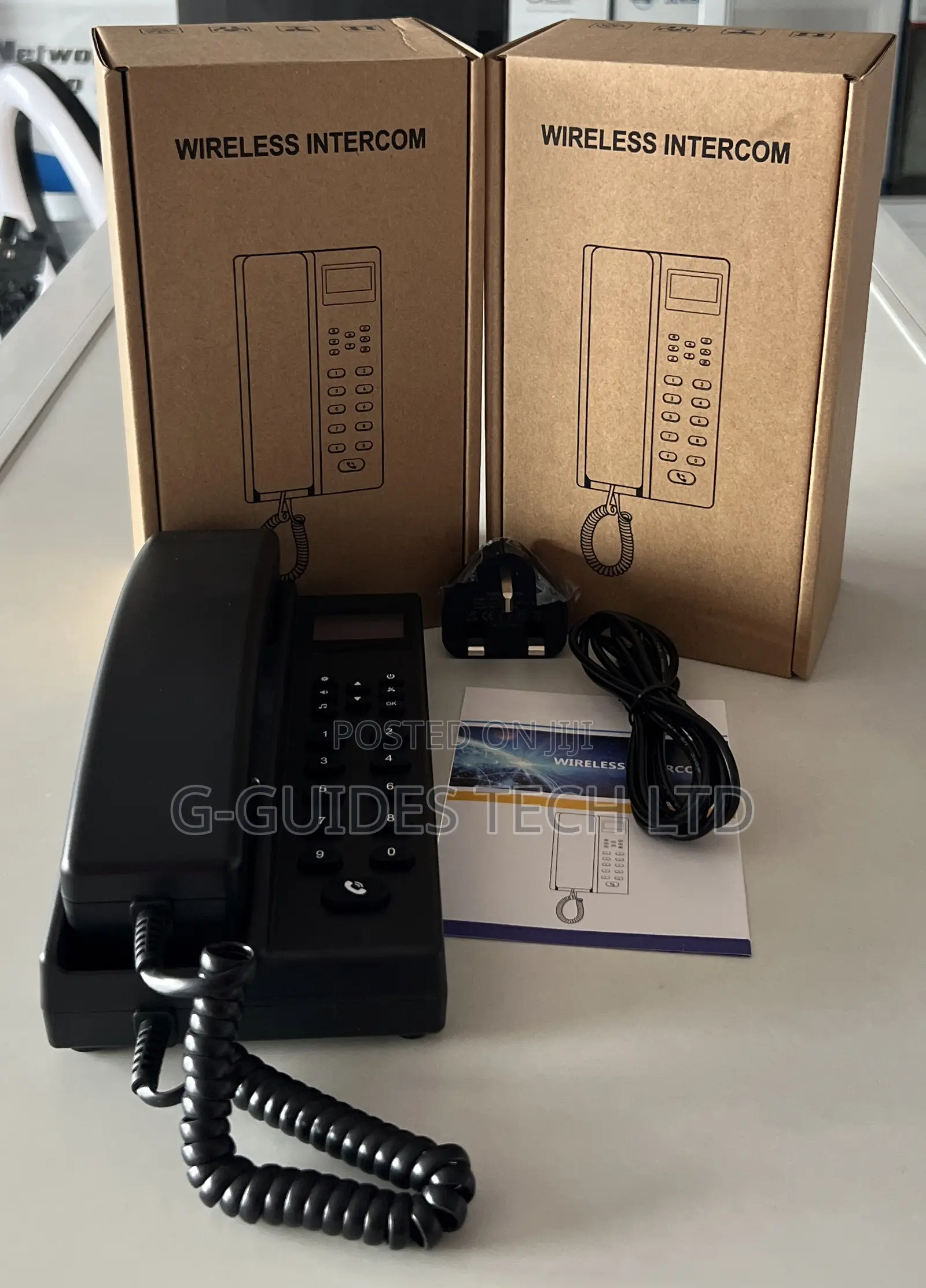 1km Wireless Intercom Phone With Screen