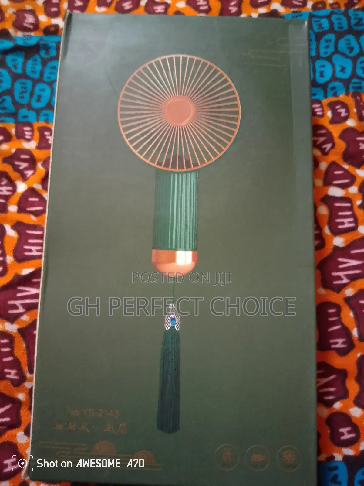 On-the-Go Cooling Accessory - Fan